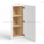 White Shaker 12 W Angle Wall Cabinet - Image 2