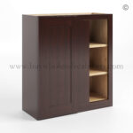 Shaker Espresso 30" H Wall Blind Cabinet