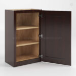 Shaker Espresso 30" H Single Door Wall Cabinet - Image 2