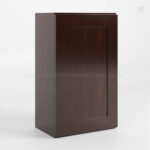Shaker Espresso 30 H Single Door Wall Cabinet