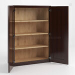 Shaker Espresso 42 H Double Door Wall Cabinet image 1