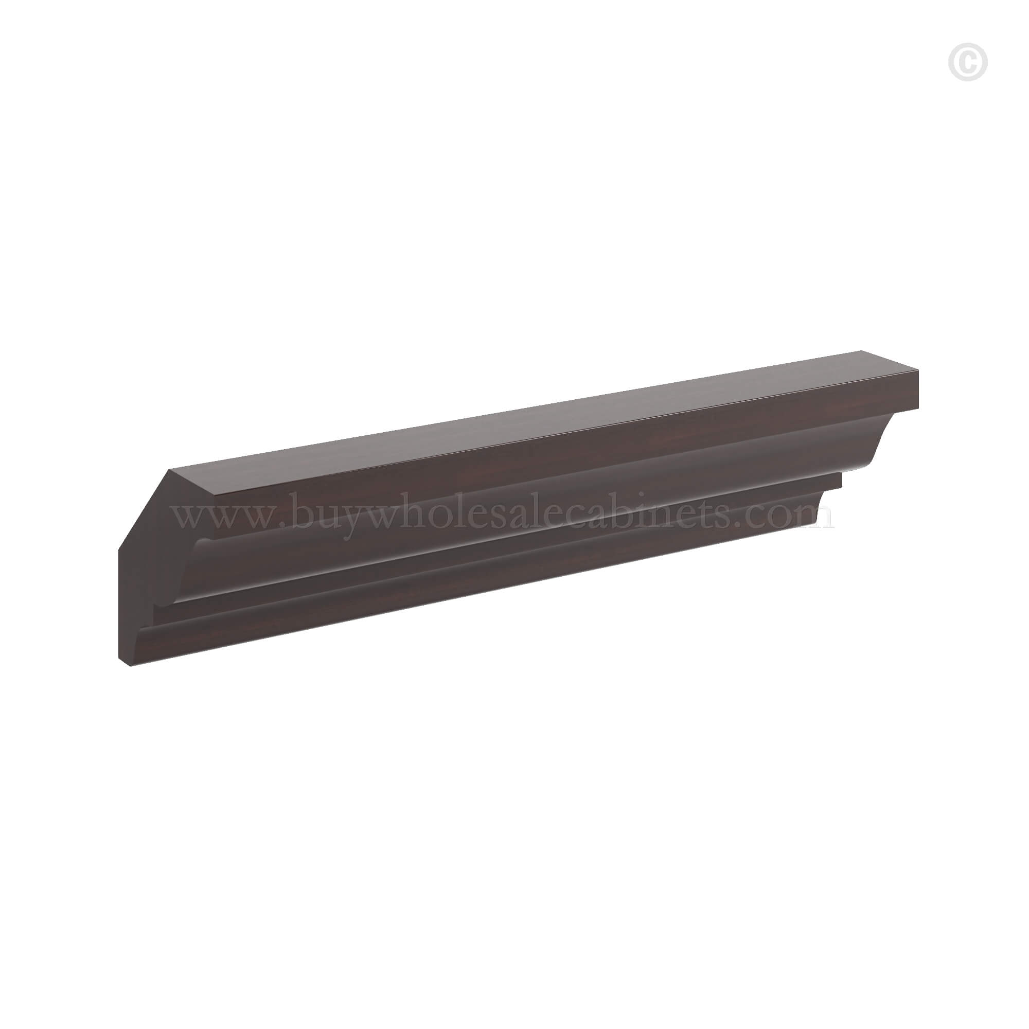 Shaker Espresso Crown Moulding
