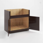 Shaker Espresso Farmhouse Sink Base image 1
