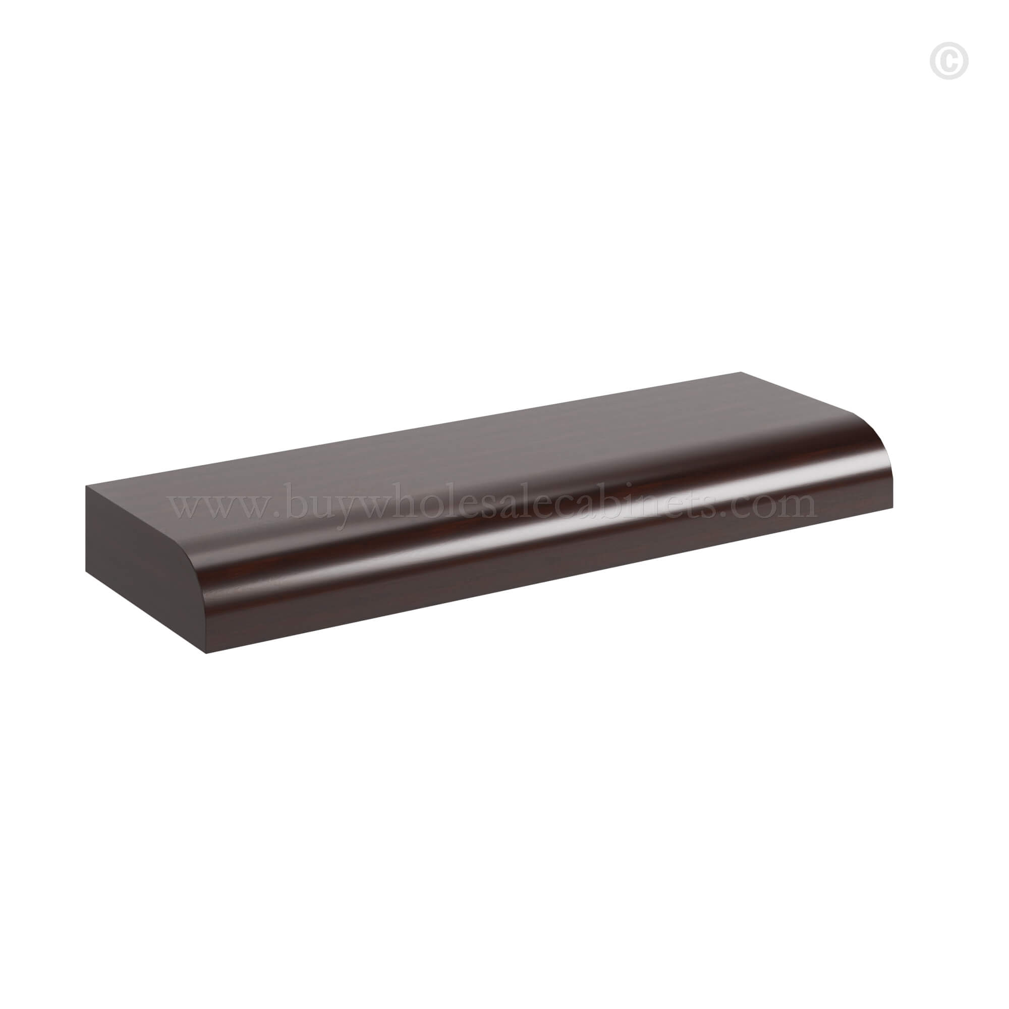 Shaker Espresso Scribe Moulding