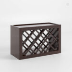 Shaker Espresso Wine Rack
