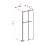 Slim Shaker Tall Pantry 4 Doors