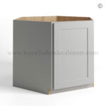 Dorian Gray Shaker Corner Sink Base Cabinet