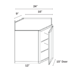 wall diagonal cabinet, rta cabinets, wholesale cabinets