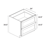 Two Drawer Base