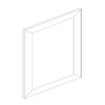 Slim Shaker Green Base False Door - Image 2