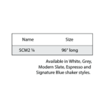 Slim Shaker Green Crown Moulding 2 1/4" Tall - Image 3