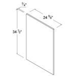 Frameless Base Decorative Door Panel, rta cabinets, wholesale cabinets