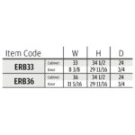 item code frameless, rta cabinets