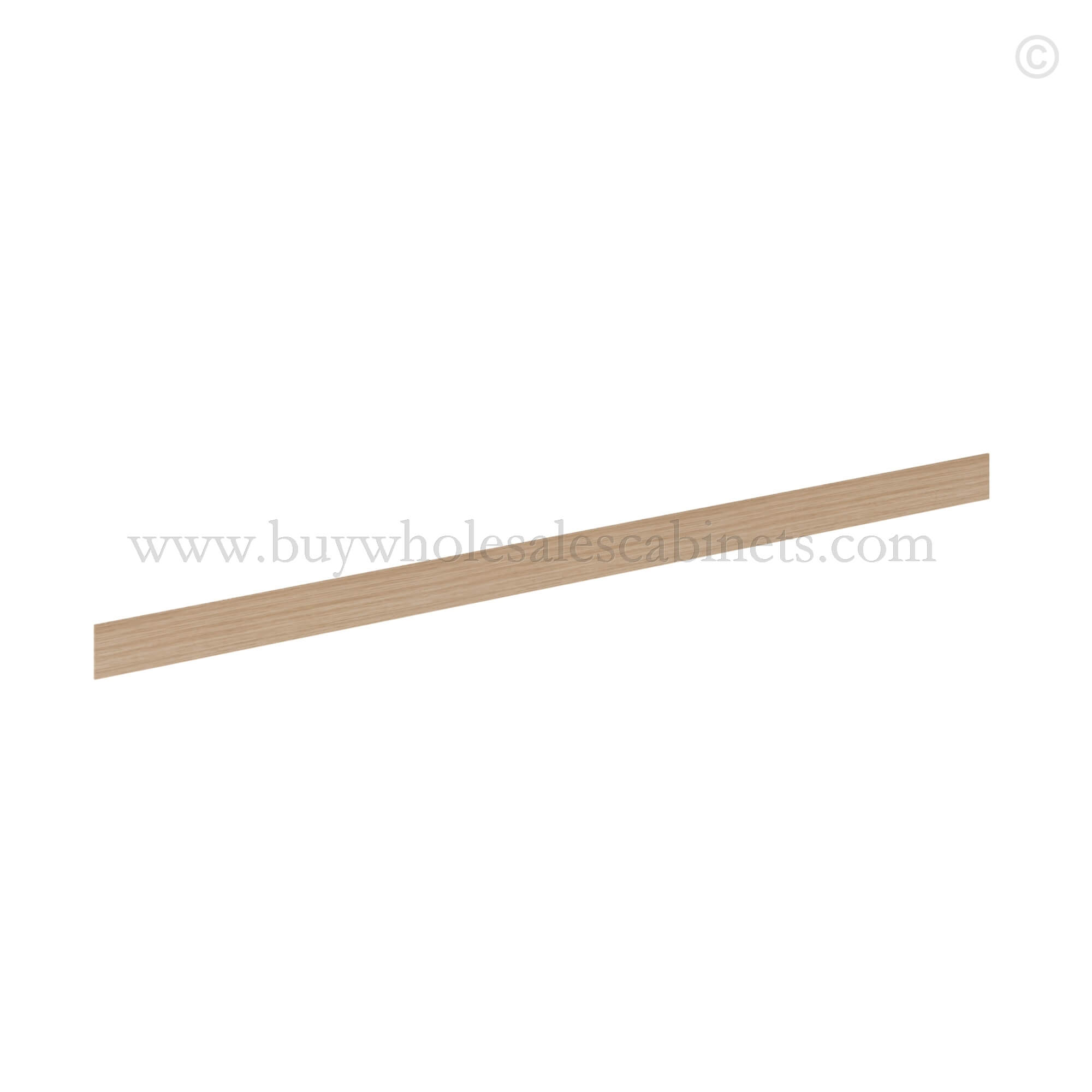 Slim Oak Shaker Toe Kick, rta cabinets, wholesale cabinets