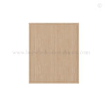 Slim Oak Shaker Base Decorative Door Panel