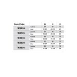 Slim Oak Shaker 36"H Double Door Wall Cabinet - Image 4