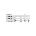 Slim Oak Shaker Easy Reach Wall Cabinet - Image 4