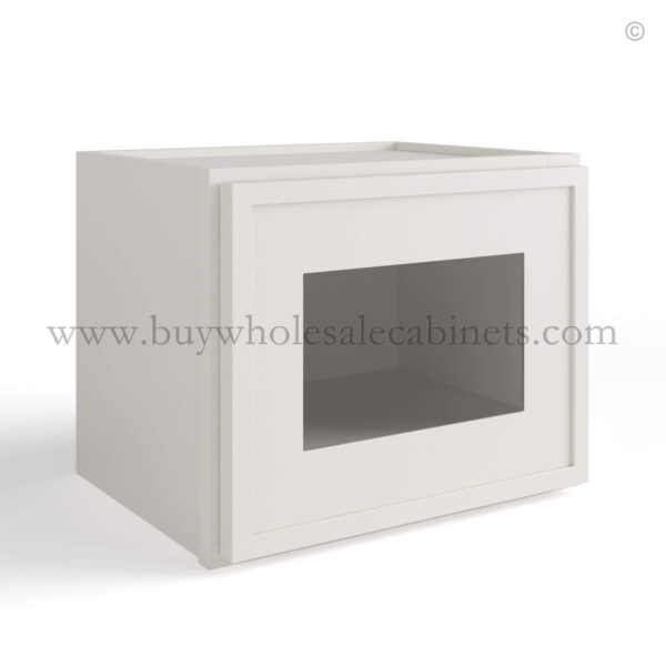 slim white cabinets