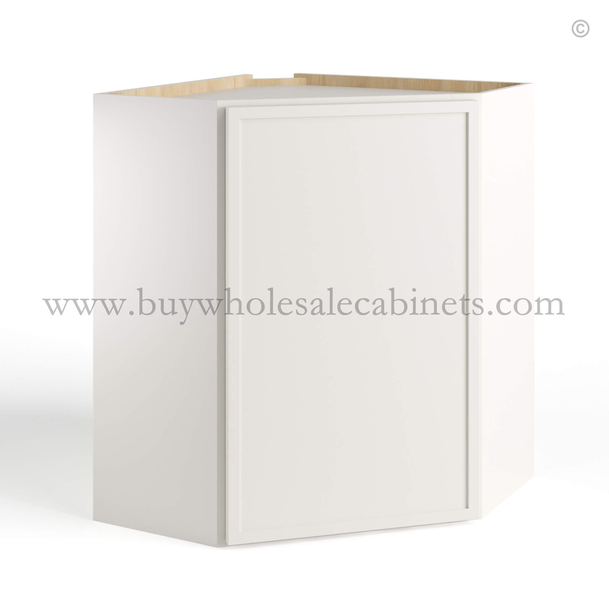 slim white cabinets