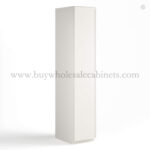 slim white cabinets