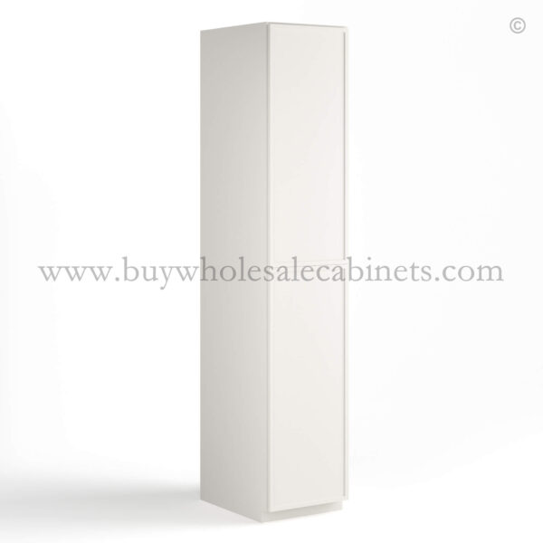 slim white cabinets