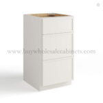 slim white cabinets