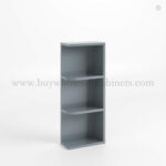 Gray Shaker Open End Shelf (Reversible)
