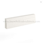 Charleston White Raised Panel Furniture Base Moulding