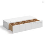 White Shaker Wall Spice Drawer - Image 2