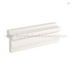 Charleston White Raised Panel Light Rail Moulding