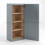 Gray Shaker 42" H Single Door Wall Cabinet - Image 2