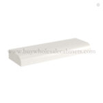 Charleston White Raised Panel Scribe Moulding