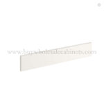 Charleston White Raised Panel Toe Kick