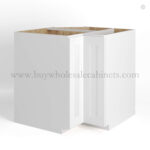 White Shaker Easy Reach Base Cabinet
