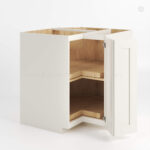Charleston White Raised Panel Wood Tray - Image 2