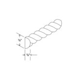 Gray Shaker Rope Moulding - Image 2