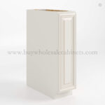 Charleston White Raised Panel Base Tray