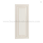 Charleston White Raised Panel Wall Decorative Door Panel