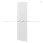 White Shaker Refrigerator End Panel