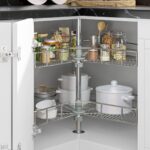 Charleston White Raised Panel Chrome Tray - Image 2