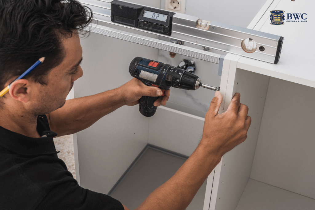 how to install shaker cabinets, wholesale cabinets, rta cabinets, how to install kitchen cabinets