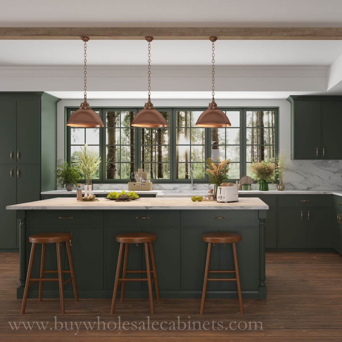 green kitchen cabinets, rta cabinets, wholesale cabinets