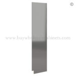 Frameless Gloss Gray Finished Panel for Utility Pantries