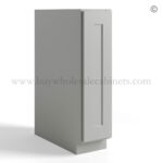 Dorian Gray Shaker Single Door Full Height Base Cabinet
