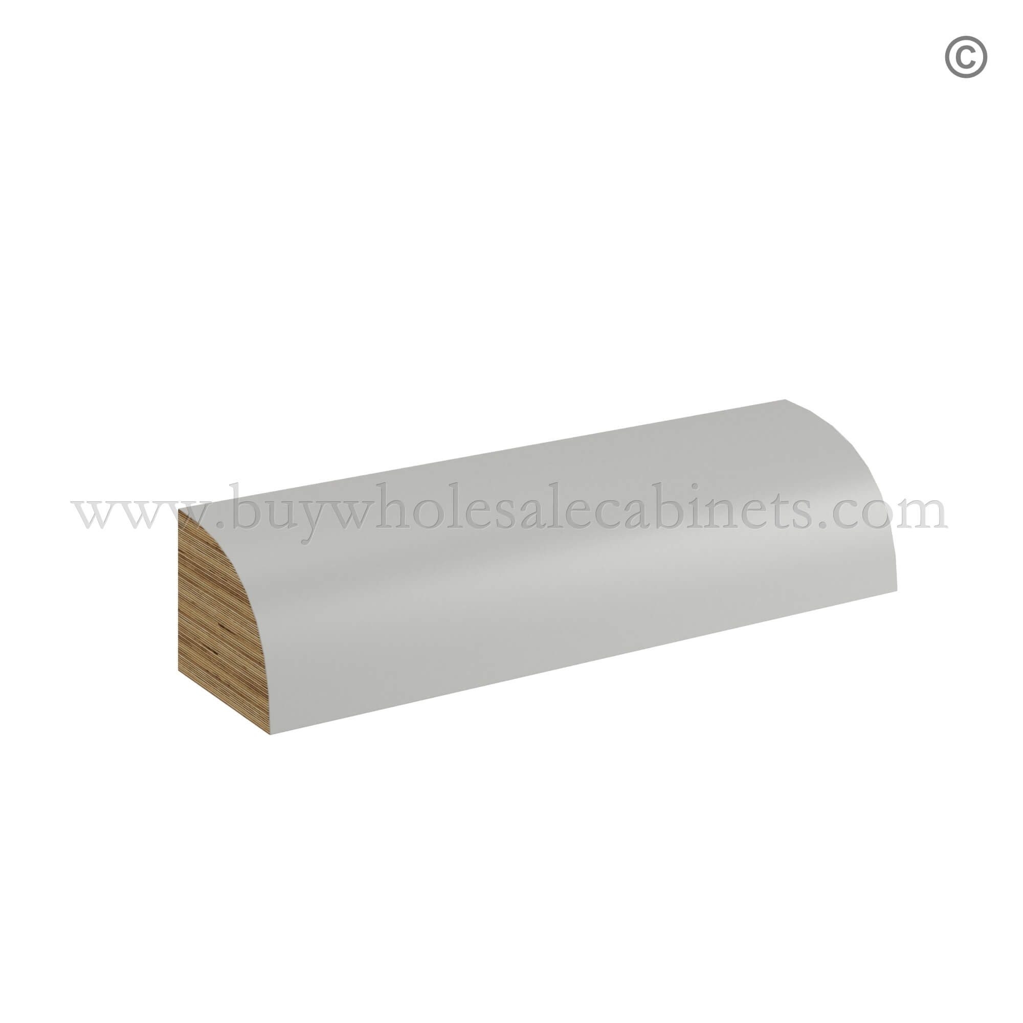 Dorian Gray Shaker Quarter Round Molding, dorian gray cabinets, rta cabinets, wholesale cabinets