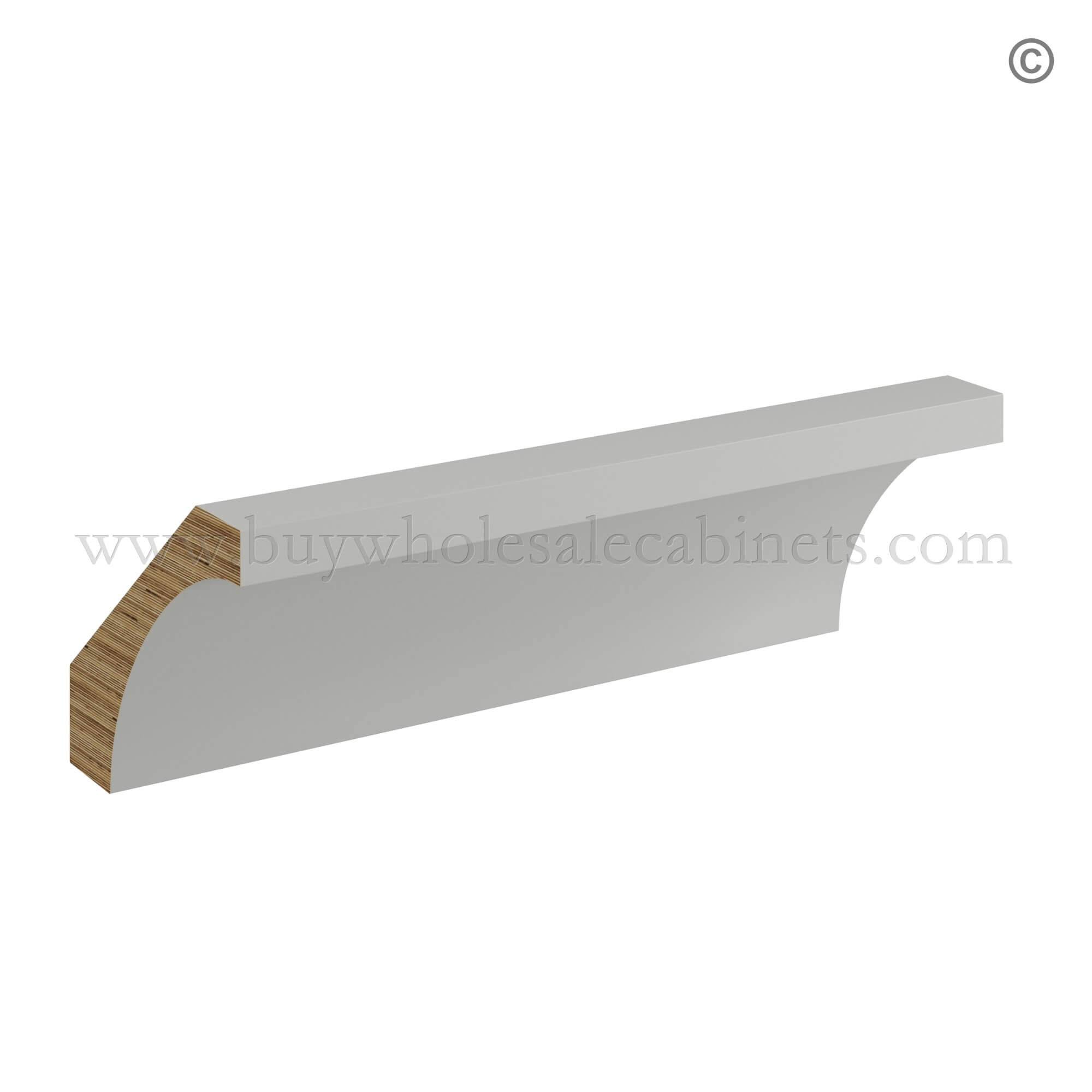 Dorian Gray Shaker Crown Moulding, dorian gray cabinets, rta cabinets, wholesale cabinets