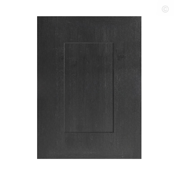 charcoal black shaker wall false door