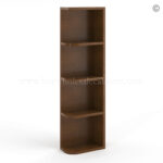 Frameless Classic Chestnut Wall Open End Shelf - Image 2