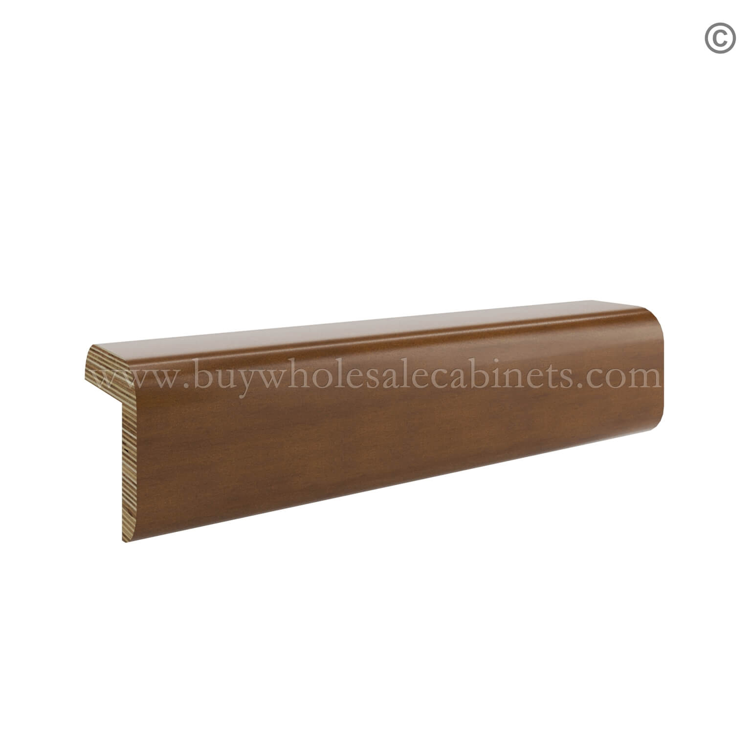 Frameless Classic Chestnut Outside Corner Molding