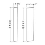 Frameless Pearl White Wall Filler
